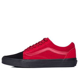 Кроссовки old skool black red Vans, черный vn0a38g1qvu | black/red
