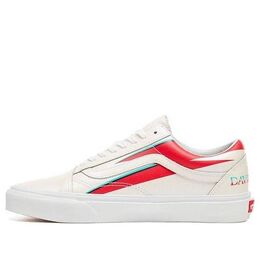 Кроссовки david bowie x old skool 'aladdin sane' Vans, белый vn0a38g1vip | white/cream/red