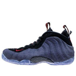 Кроссовки air foamposite one 'denim' Nike, мультиколор 314996-404 | obsidian/black/university red