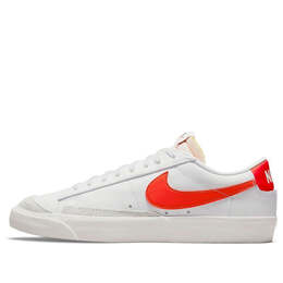 Кроссовки blazer low '77 vintage 'white team orange' Nike, белый da6364-104 | white