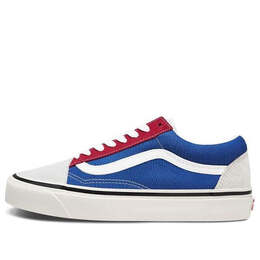 Кроссовки old skool 36 dx 'white blue red' Vans, белый vn0a38g2xfn | white/blue