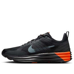 Кроссовки lunar roam 'safety orange' Nike, черный hj8999-001 | black/safety orange
