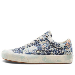 Кроссовки vincent van gogh x old skool 'old vineyard' Vans, синий vn0a38g1uax | blue/white