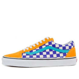 Кроссовки old skool 'thermochrome checkerboard' Vans, синий vn0a38g1vkh | blue/yellow