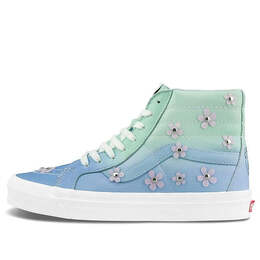 Кроссовки sandy liang x sk8-hi 38 dx 'sandy cheeks' Vans, синий vn0a38gf9zm | blue/green