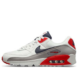 Кроссовки air max 90 'usa 2021 - white'' Nike, белый db0625-101 | white/red