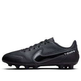 Кроссовки tiempo legend 9 academy hg 'triple black' Nike, черный db0626-001 | black/white