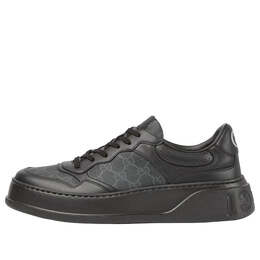 Кроссовки gg sneaker 'black' Gucci, черный 669582-aaefu-1000 | black