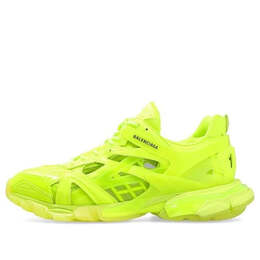 Кроссовки track 2.0 sneakers 'clear sole neon yellow' Balenciaga, желтый 668823w3ct27510 | fluorescent yellow