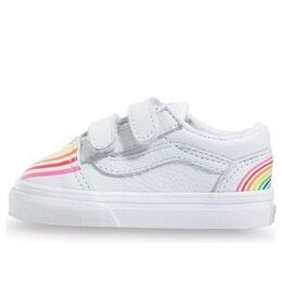 Кроссовки flour shop x old skool v 'white' Vans, белый vn0a38jn2n7 | white/multi-color