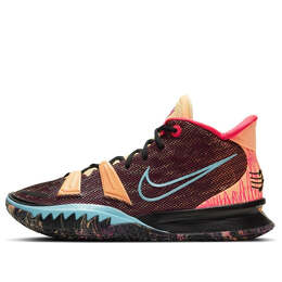 Кроссовки kyrie 7 preheat 'soundwave' Nike, коричневый dc0588-002 | brown/yellow/blue