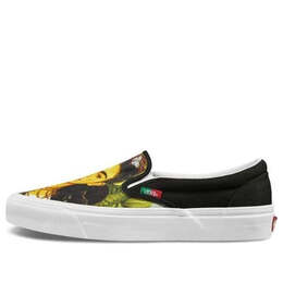 Кроссовки frida kahlo x og slip-on lx 'self-portrait' Vans, черный vn0a3av7tsk | black