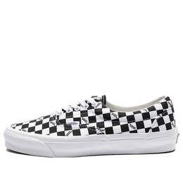 Кроссовки og era lx 'checkerboard logo - black' Vans, черный vn0a3cxn9tb | black/white