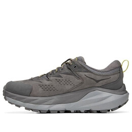 Кроссовки kaha low gtx 'charcoal grey green sheen' Hoka One One, серый 1118586-cggs | grey
