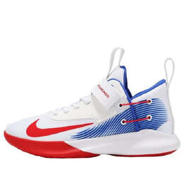 Кроссовки precision 4flyease white, red/blue domestic edition Nike, красный dc2110-161 | red/white/blue