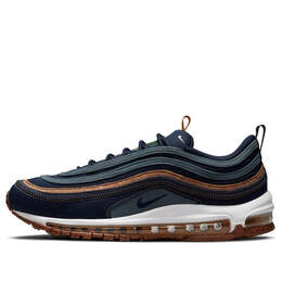 Кроссовки air max 97 se 'cork - obsidian' Nike, мультиколор dc3986-300 | obsidian/thunder blue/white