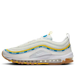 Кроссовки x undefeated air max 97 'ucla bruins' Nike, мультиколор dc4830-100 | sail/aero blue/midwest gold/white