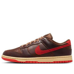 Кроссовки dunk low retro 'cacao wow picante red' Nike, мультиколор hq3448-262 | cacao wow/picante red