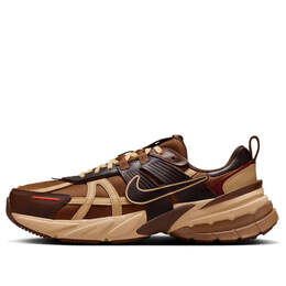 Кроссовки v2k run 'light british tan' Nike, бежевый hq3445-222 | light british tan/sesame/picante red/light british tan