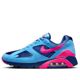 Кроссовки air max 180 'university blue hyper pink' Nike, синий hq1706-401 | university blue/hyper pink/deep royal blue