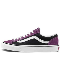 Кроссовки style 36 vintage suede 'prune black' Vans, черный vn0a3dz3xmq | black/purple
