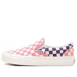 Кроссовки classic slip-on 98 dx 'pink purple white' Vans, розовый vn0a3jex46a | pink/purple/white