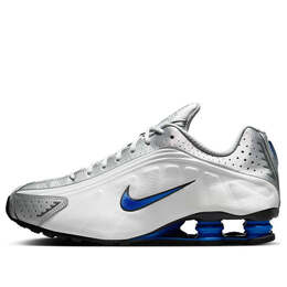 Кроссовки shox r4 'orlando white metallic silver' Nike, мультиколор hq1988-100 | orlando white/metallic silver