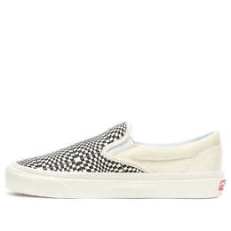 Кроссовки slip-on 98 dx 'checkerboard' Vans, белый vn0a3jexvmy | white/black