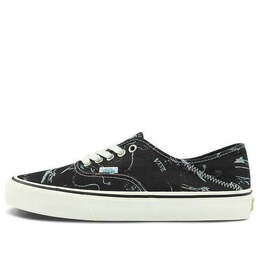 Кроссовки chris johanson x authentic sf 'black antique white' Vans, черный vn0a3mu642c | black