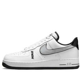 Кроссовки air force 1 '07 lv8 'white wolf grey' Nike, белый dc8873-101 | white/black/wolf grey