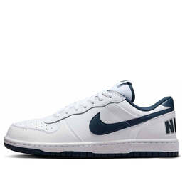 Кроссовки big low 'white midnight navy' Nike, белый 355152-140 | white midnight navy