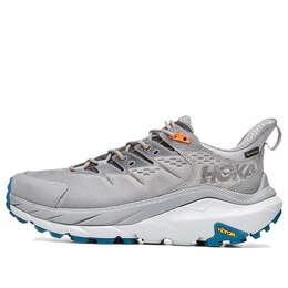 Кроссовки kaha 2 low gore-tex 'sharkskin blue coral' Hoka One One, мультиколор 1123190-sbcrl | sharkskin/blue coral