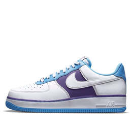 Кроссовки x nba air force 1 '07 lv8 '75th anniversary - lakers' Nike, белый dc8874-101 | white/coast/field purple/white