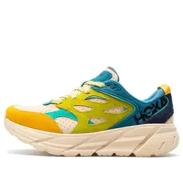 Кроссовки clifton l suede 'multi-color shifting sand' Hoka One One, мультиколор 1124630-mssn | multi-color/shifting sand
