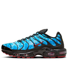 Кроссовки air max plus 'shark attack' Nike, черный hq3824-001 | black/baltic blue