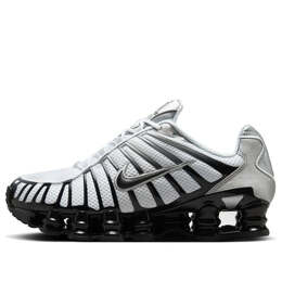 Кроссовки shox tl 'black metallic silver' Nike, серебряный hq4049-001 | metallic silver/white/wolf grey/black