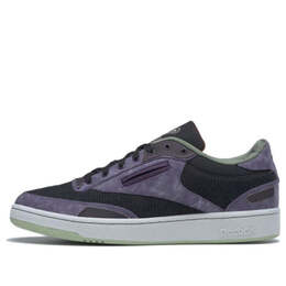 Кроссовки dc club c 85 joker shoes 'purple shade' Reebok, фиолетовый hq4573 | purple shade / spirit white / vintage green
