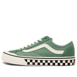 Кроссовки style 36 decon sf 'salt wash - hedge green' Vans, зеленый vn0a3mvl0dr | green/black/white
