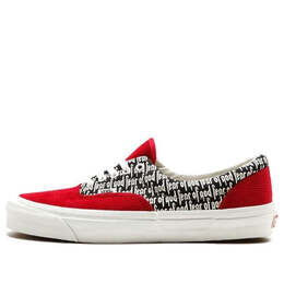 Кроссовки fear of god x era 95 dx 'collection 2 red' Vans, красный vn0a3mq5pzq | red/white/black