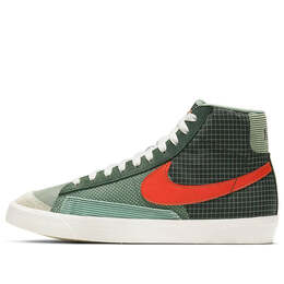 Кроссовки blazer mid '77 'patch - dutch green' Nike, зеленый dd1162-300 | green/orange/white
