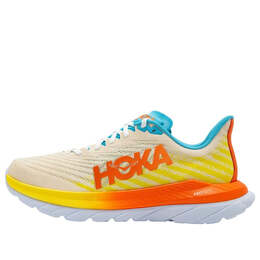 Кроссовки mach 5 'orange yellow' Hoka One One, бежевый 1127893-sill | cream/yellow/blue