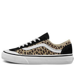 Кроссовки style 36 decon sf 'mini leopard' Vans, черный vn0a3mvl2fp | black/white/leopard