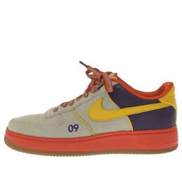 Кроссовки air force 1 supreme all-star 08 tz 'nba all-star 2009' Nike, белый 361648-271 | white/orange/purple