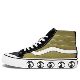 Кроссовки sk8-hi 138 decon sf 'black green' Vans, черный vn0a3mv1k0g | black/green