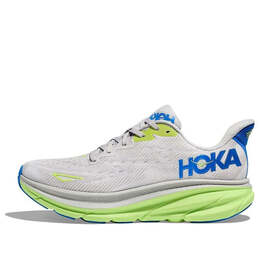Кроссовки clifton 9 'stardust electric cobalt' Hoka One One, серый 1127895-stlc | grey/blue/green