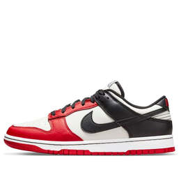 Кроссовки x nba dunk low emb '75th anniversary - bulls' Nike, мультиколор dd3363-100 | sail/black/chile red/black