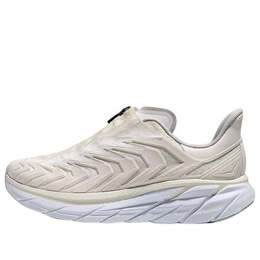Кроссовки project clifton 'blanc de blanc' Hoka One One, мультиколор 1127924-bdblr | blanc de blanc/lunar rock