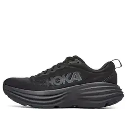 Кроссовки bondi 8 4e x-wide 'black' Hoka One One, черный 1127955-bblc | black