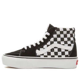 Кроссовки sk8-hi platform 2.0 'checkerboard - black white' Vans, черный vn0a3tknqxh | black
