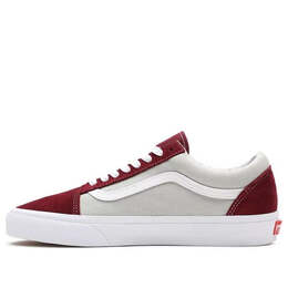Кроссовки old skool 'classic sport - port royale mineral grey' Vans, белый vn0a3wkt4pr | white/red